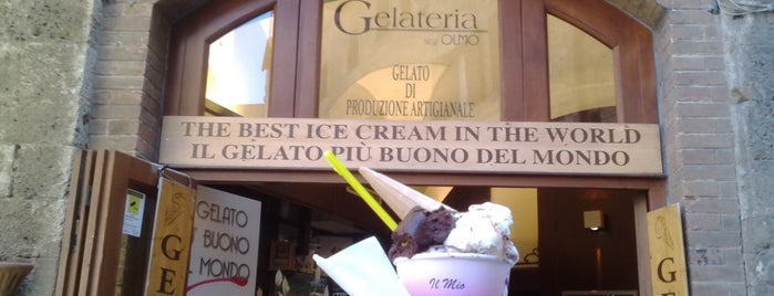 Gelateria dell'Olmo is one of Tuscany.
