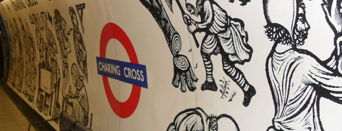 Charing Cross London Underground Station is one of London.
