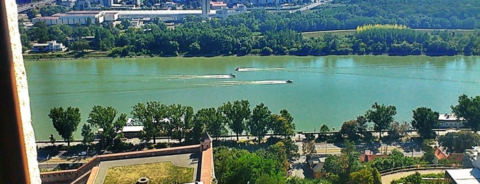 Danube is one of Bratislava.