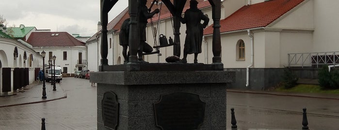 Памятник «Городские весы» is one of Беларусь 11/2017.