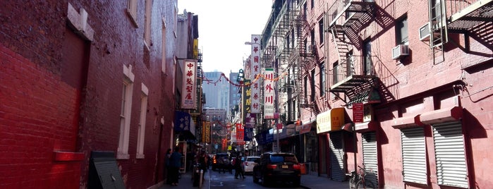 Chinatown is one of NYC.