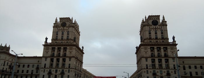 Привокзальная площадь is one of Беларусь 11/2017.