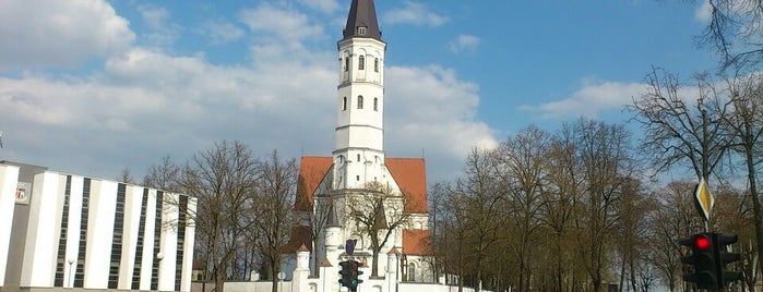 Šiaulių Šv. apaštalų Petro ir Pauliaus katedra is one of Baltics.