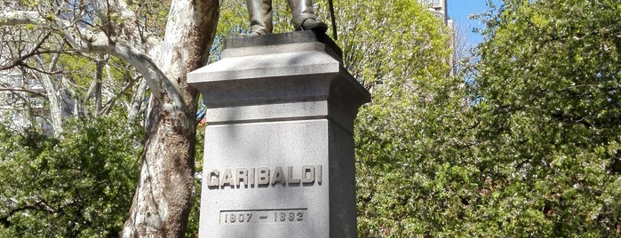 General Giuseppe Garibaldi Statue is one of NYC.