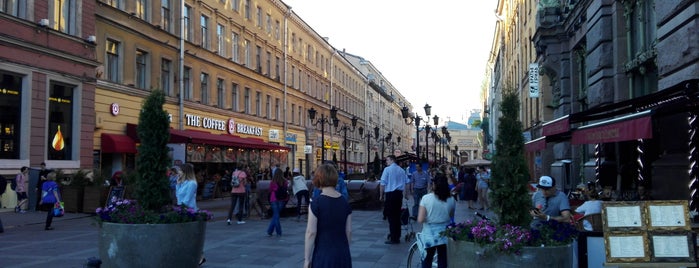 Malaya Sadovaya Street is one of Санкт-Петербург.
