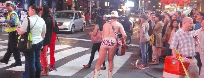 Naked Cowboy is one of NYC.