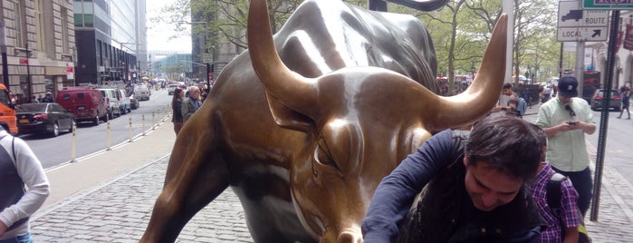 Charging Bull is one of NYC.