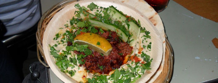 BEIRUT hummus & music bar is one of Top Street Food.