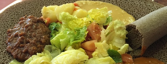 Aberus Ethiopian food is one of Stacy: сохраненные места.