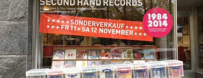 Second Hand Records is one of Stuttgart.