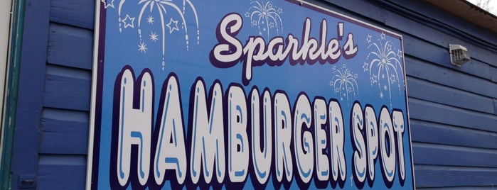 Sparkle's Hamburger Spot is one of Tempat yang Disimpan Jenna.