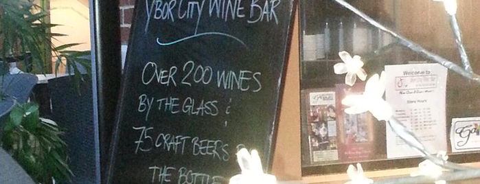 TheYbor City Wine Bar is one of Places To Go.