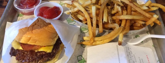 Shake Shack is one of The 15 Best Places to Get a Big Juicy Burger in Brooklyn.