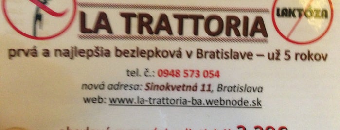 La Trattoria is one of BA.
