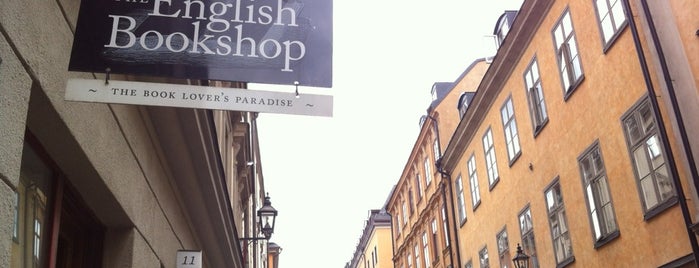 The English Bookshop is one of Best of Stockholm.