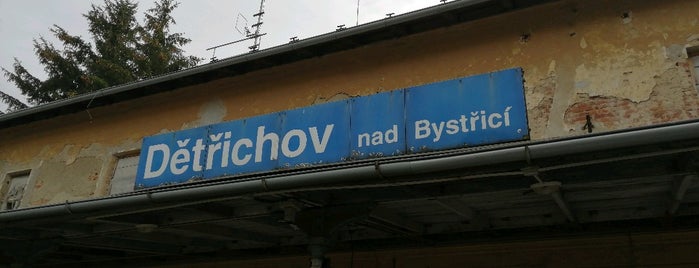 Železniční stanice Dětřichov nad Bystřicí is one of Železniční stanice ČR: Č-G (2/14).