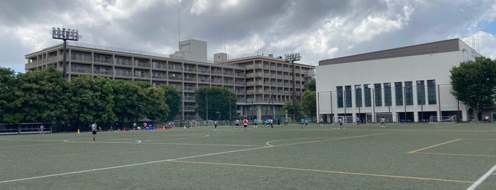 渋谷区スポーツセンター多目的グラウンド is one of サッカー練習場・競技場（関東・有料試合不可能）.