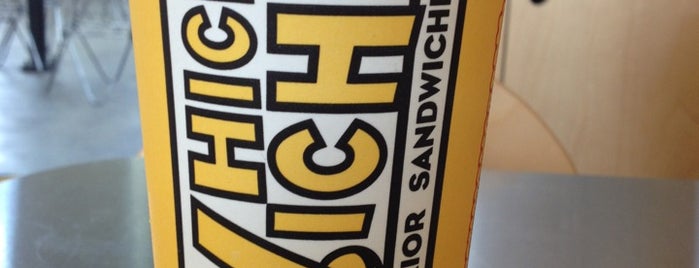 Which Wich? Superior Sandwiches is one of Lieux qui ont plu à Jay.