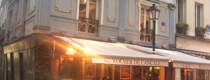 Au Rocher de Cancale is one of Paris/Northern France To Do.