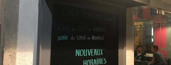 Chez tonton is one of Restos.