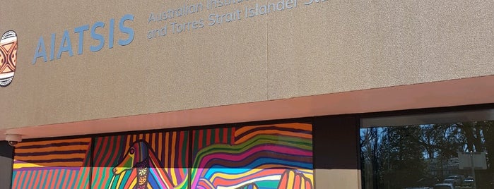 Australian Institute of Aboriginal and Torres Strait Islander Studies (AIATSIS) is one of Frequent Stops.