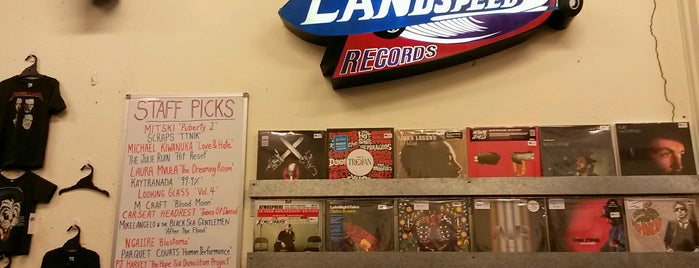 Landspeed Records is one of Favourite Places in Canberra.