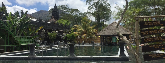 Batur Natural Hot Spring is one of Bali places.