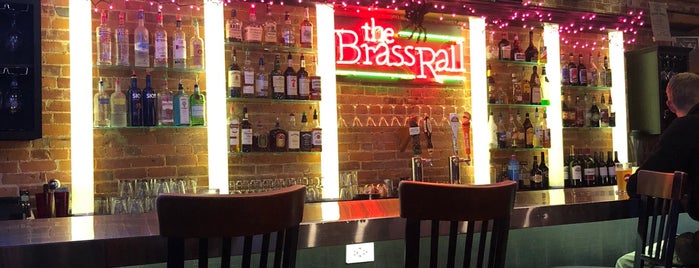 The Brass Rail Bar & Grill is one of Plymouth's Best Eats.