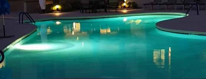 Hilton Pool is one of Locais curtidos por Eve.