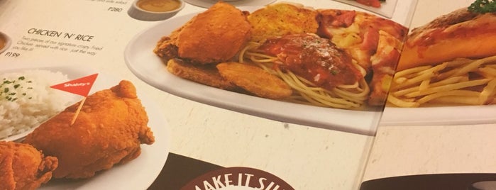 Shakey’s is one of Visited.