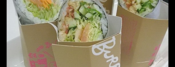 Sushi Burrito is one of สถานที่ที่ Ian ถูกใจ.