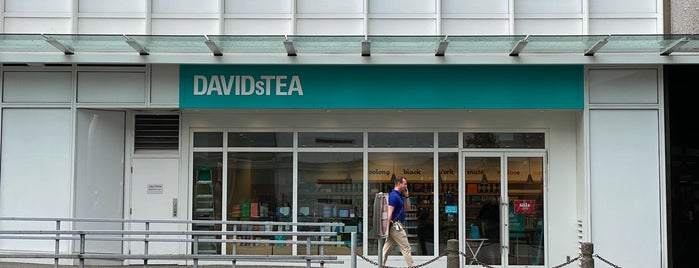 DAVIDsTEA is one of Vancouver.