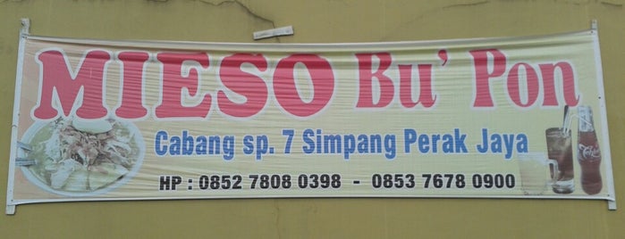 Mieso Bu Pon is one of Riau Complex.