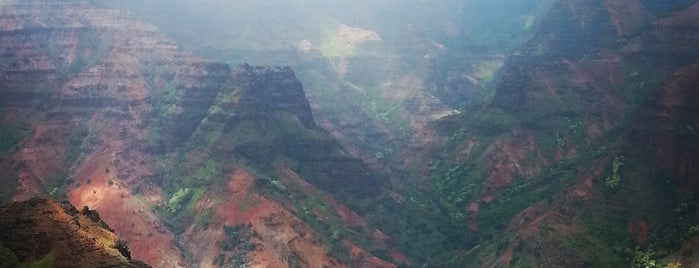 Waimea Canyon Lookout is one of Sandraさんのお気に入りスポット.