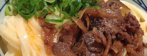 丸亀製麺 is one of Lugares favoritos de ばぁのすけ39号.