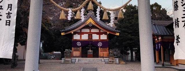 三明神社 is one of Posti che sono piaciuti a ばぁのすけ39号.