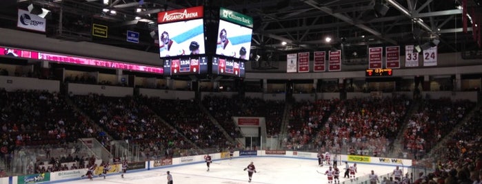 College Hockey Rinks