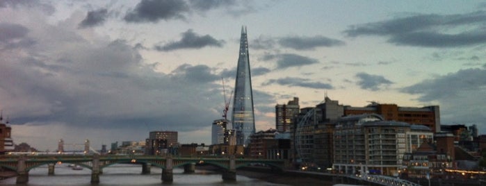 Millennium Bridge is one of London.