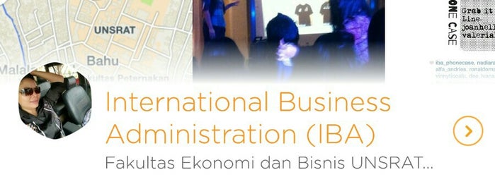 International Business Administration (IBA) is one of Mega mas, Manado.