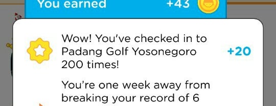 Padang Golf Yosonegoro is one of GTO.