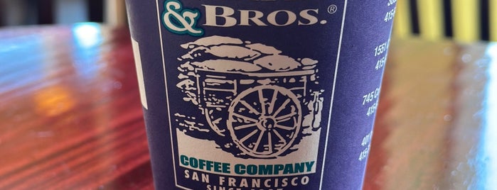 Martha & Bros. Coffee is one of Bernal Heights.