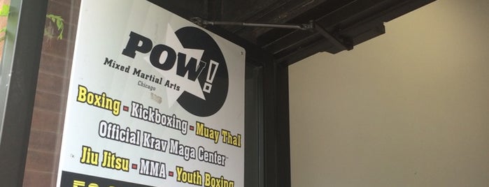 Pow Mixed Martial Arts Chicago is one of Lieux qui ont plu à @AngelaWoody.