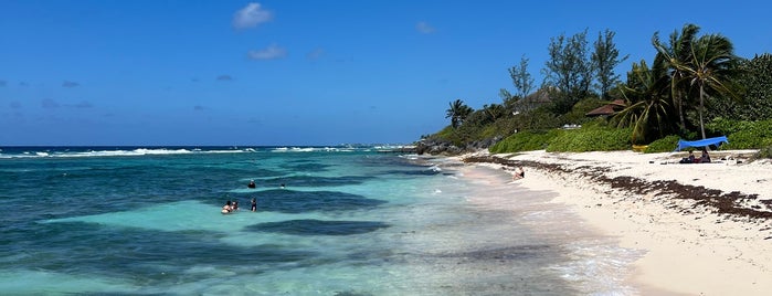 Spotts public beach is one of Grand Cayman.