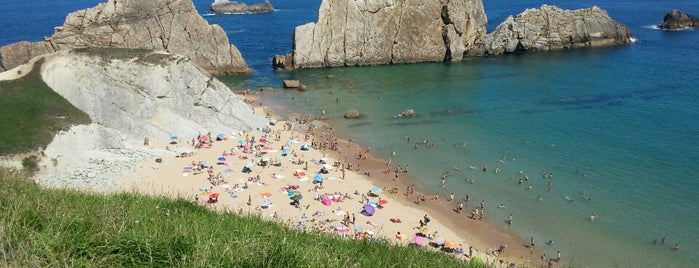 Playa de La Arnía is one of Cantabria.