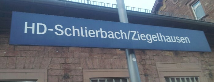 Bahnhof Heidelberg-Schlierbach/Ziegelhausen is one of Lugares favoritos de Iva.