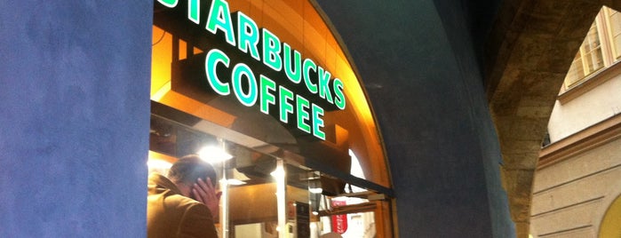 Starbucks is one of Prague 2016.