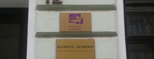 Bankovní akademie is one of Closed?.