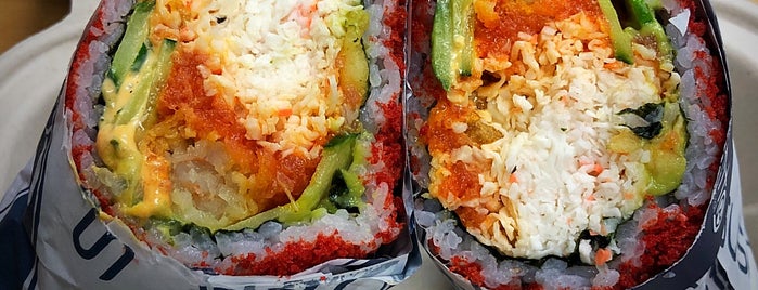 Sushirrito is one of Vegetarian Must Trys in San Francisco.