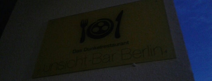 unsicht-Bar is one of The 7 Best Diners in Berlin.