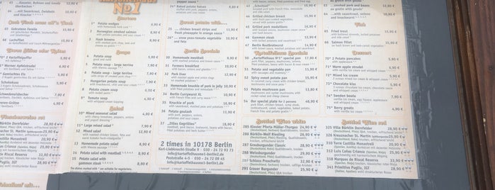 Kartoffelhaus N°1 is one of Berlin.